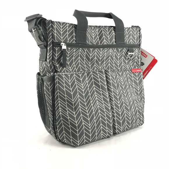 feather diaper bag